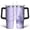 Sea Castle, variant on 30oz Stainless Steel Fairy Tale Castle Tumbler with Handle, Lid and Straw -Princess Insulated Cup for Women''s Gifts and Travel