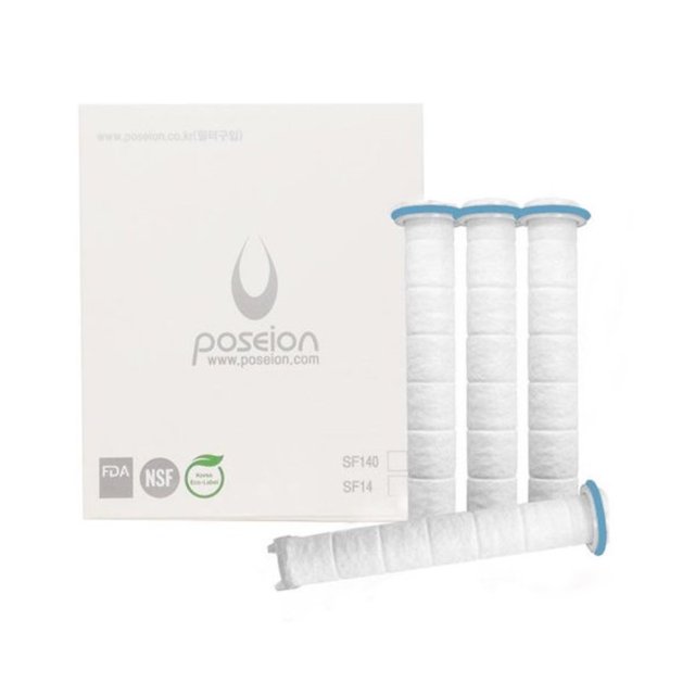 Poseion Cabezal de ducha de agua ionizada magnetizada Filtro exclusivo Core (4pcs)