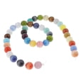 thumbnail image 4 of Abalorios sueltos de ópalo de piedras preciosas multicolores Suministro de fabricación de joyas para proyectos de abalorios de bricolaje, pulseras, co 10mm 38pcs Macarena cuentas de piedras preciosas naturales, 4 of 7