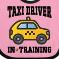 thumbnail image 4 of Inktastic Taxi Driver in Training Boys or Girls Baby Bib, 4 of 4