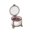 thumbnail image 1 of Himalayan Trading Post Victorian Trinket Jar Red Currant Candle 7oz, 1 of 1