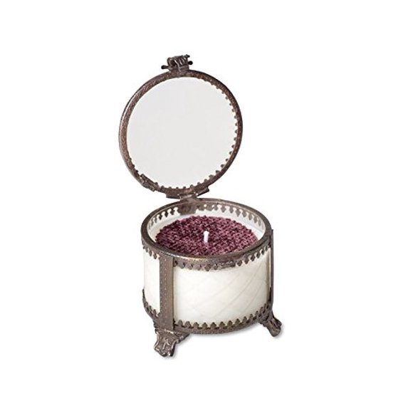 Himalayan Trading Post Victorian Trinket Jar Red Currant Candle 7oz