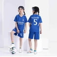thumbnail image 1 of Football uniform suit men's training uniform adult children's sports competition team uniform printing football jersey men, 1 of 5