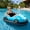 Blue, variant on Inflatable Electric Bumper Boat – Motorized Pool Float with 360° Spin, Drive & Bump Action – Rechargeable Adult Boat for Summer Pool & Calm Lake Fun,120 kg Max