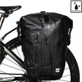 thumbnail image 1 of ruzhgo Waterproof Bike Bag 25L Bike Bag Cargo Rack Saddle Bag Shoulder Bag Black, 1 of 6