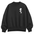 thumbnail image 2 of Peanuts - Snoopy Radio - Women's Oversized Fleece Crew Sweatshirt, 2 of 5