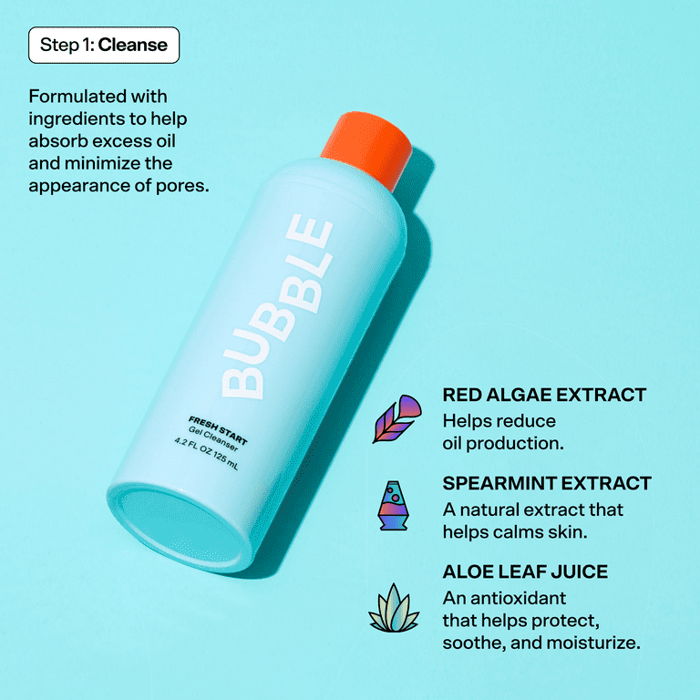 Bubble Skincare Starting Lineup New Routine Lineup, Set of Three