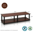 thumbnail image 2 of Just No - Tools Low Rise Wide TV Stand or Play Table, Black & Brown, 2 of 2