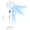 White, variant on G-Ocean Remote Control Quiet Standing Fan, Oscillating Pedestal Fan with Adjustable Height, Timer and Multiple Modes for Bedroom Office