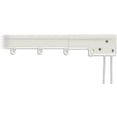 thumbnail image 5 of Graber Super Heavy Duty Traverse Curtain Rod 84-156 Inch, White (One Way Draw: RIGHT) by Graber, 5 of 8