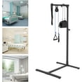 thumbnail image 6 of 68.9in H Multifunctional Standing Frame,220.46lb Bed Lift for Elderly W/Hanging Pillow,Stand Up Assist Bar,Standing Aid & Upper Limb Training. (Black), 6 of 9