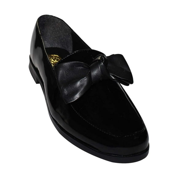MOCASIN CASUAL LEON MUJER NEGRO CHAROL 7061 LEON  7061p