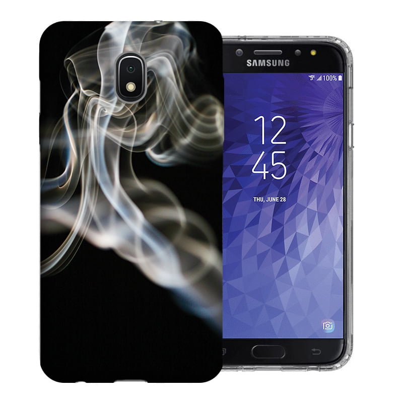 Bedreven weigeren paling MUNDAZE Samsung Galaxy J7 J737 2018 Crown / J7 Refine / J7 Aura / J7 Star,  Design Case - White Smoke Design Phone Case Cover - Walmart.com