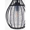 thumbnail image 4 of Miya 1 Light Black Pendant, 4 of 7