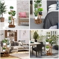 thumbnail image 4 of Soporte para Plantas GEEBOBO de Madera de 5 Niveles 35x35x86 cm Nogal, 4 of 8