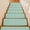 Green, variant on Teal Green Striped Stair Treads Non Slip for Steps Minimalism Stripes Modern Vintage Farmhouse 7 Pcs Reusable Adhesive Stair Runner Mats for Dogs Elders Carpet Treads Rugs for Staircase 8x30 In