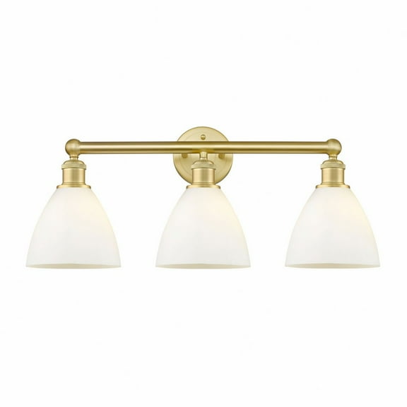 Innovations Lighting - Bristol Glass - 3 Light Bath Vanity In Industrial