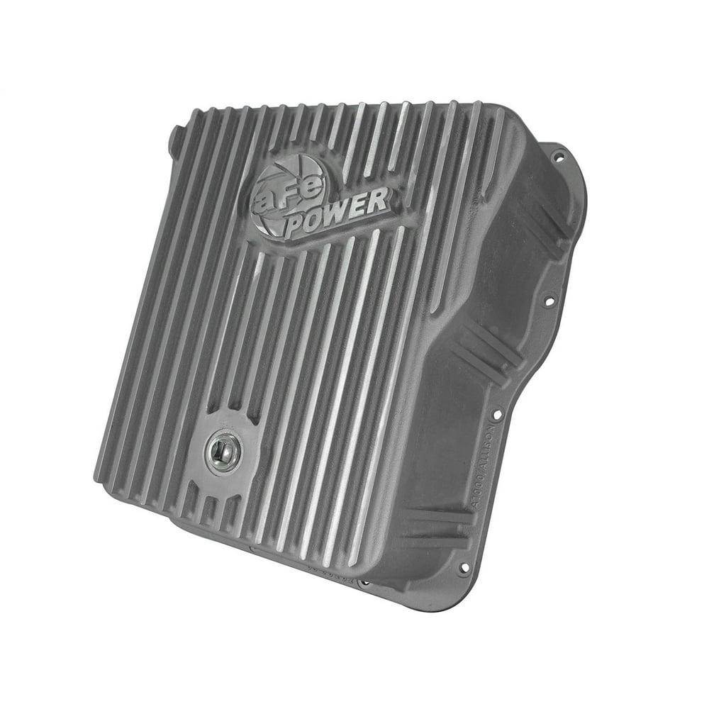 afe Transmission Pan Cover (Raw); GM Diesel Trucks 0114 V86.6L (td