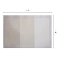 thumbnail image 6 of Unique Bargains Rectangle 6 Pack Gradient Plastic Table Mats Gold 17.7x11.8inch, 6 of 6
