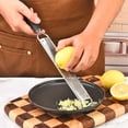 thumbnail image 5 of Lemon Zester & Cheese Grater, 16inch Lemon Zester Grater with Handle, Stainless Steel Long Handle Grater, Heavy Duty Cheese Grater, Vegetable Grater, None-Slip Hand Fine Grater, Kitchen Gadget, 5 of 7