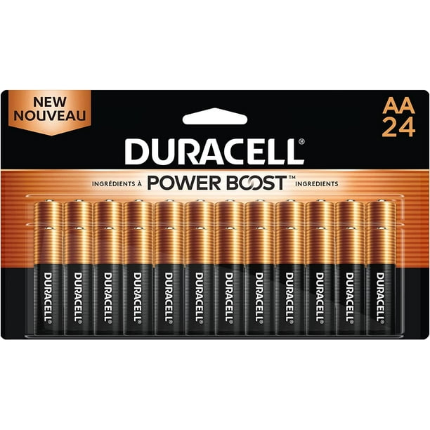 Pile Alcaline AA Plus 100 % - 4 - 8 ou 12 unités - Duracell