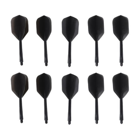 10 Pcs Professional Dart Flights and Shafts Dart Accessory Integrated Dart Shaft