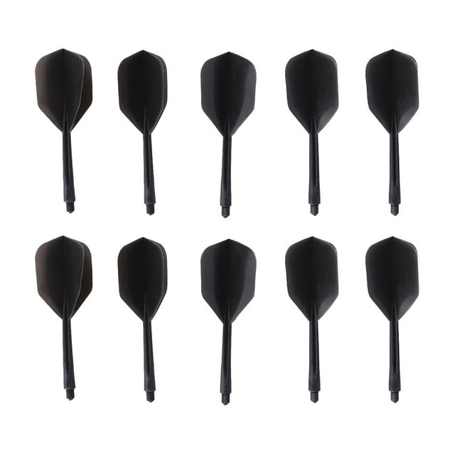 MasteelfCA 10 Pcs Professional Dart Flights and Shafts Dart Accessory Integrated Dart Shaft