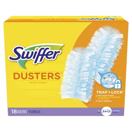- Swiffer Dusters Multi-Surface Refills, with Febreze Lavender Vanilla & Comfort Scent, 18 count