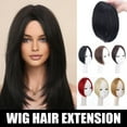 Synthetic Hairpiece Bangs Clip In One Piece Hair Extension For Woman Prof G0 D9R3