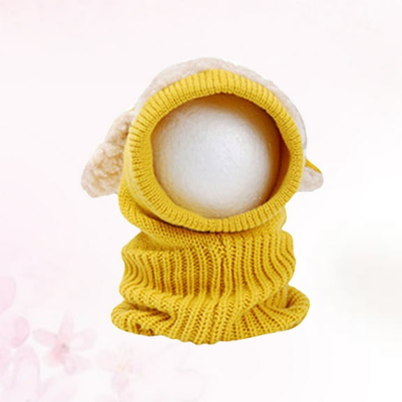 Mobutofu 1Pcs Kids Hat Woolen Yarn Warm Puppy Shape For Boys Use
