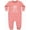 Mauve, variant on Ocean City Maryland Vacation Baby Fleece Romper