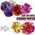 thumbnail image 3 of 20 Jouets pour Chats Colorés Dégradé Jouet pour Chat Balle en Polyester Film Balle, 3 of 5