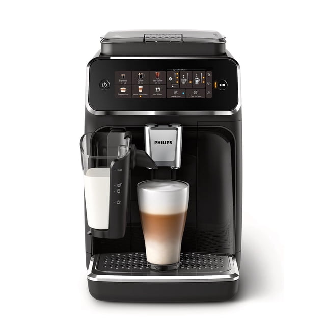 Máquina de café espresso PHILIPS Serie 3300 LatteGo Milk Black EP3341/50