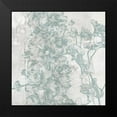 thumbnail image 2 of Goldberger, Jennifer 15x15 Black Modern Framed Museum Art Print Titled - A Touch of Teal Collection C, 2 of 5