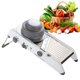 thumbnail image 1 of Cortadora de alimentos con mandolina de acero inoxidable., 1 of 5