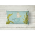 thumbnail image 2 of Neptune Merman Canvas Fabric Decorative Pillow, 2 of 3
