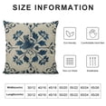 thumbnail image 5 of GOSMITH Chinoiserie Blue and White Pillow Covers, Blue and White Floral Throw Pillow Covers for Couch Bed Sofa Cushion Farmhouse Room Decor, 5 of 5