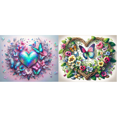 thumbnail image 1 of 5D DIY Taladro Amor Mariposa Kit Del 50x40cm, 1 of 7