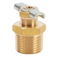 thumbnail image 1 of Brass Water Heater Replacement Drain Valve, Heat Resistant RV Water Heater Drain Valve Wing Style Handle  for RV and Trailer Water Heater, 1 of 7