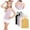Pink, variant on ZACPNCV 5 Pack Girls Dance Tank Tops Racerback Camisole Spaghetti Strap Camis Sleeveless Undershirts Ballet Gymnastics Wear White 12-24 Months