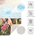 thumbnail image 3 of Yayeee Bath Rug for Bathroom Floor Non Slip Contour Fluffy Soft Absorbent Mat, 20"x24", Colorful Mushroom, 3 of 7