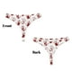 thumbnail image 3 of Fotbe Red Bloody Scary Hands2 Tanga Sin Costuras para Mujer con Estampado – Panties Invisibles, Transpirables y Cómodos para Uso Diario-Medium, 3 of 6