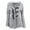 Gray, variant on Winter Clearance 2023 Winter Coats for Women Plus Size Color Horn Buttons Cardigan Padded Hooded Coat Jacket Overcoat