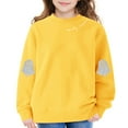 thumbnail image 7 of EnJoCho Youth Children Hooded Pullover Long Sleeve Oversized Soft Fleece Cute Printed Graphic Sweatshirt for Halloween Holiday Classroom Daily Play Wear, 7 of 7