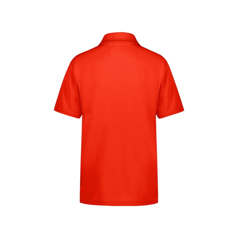 Wonder Nation Boys School Uniform Short Sleeve Polo photo 2