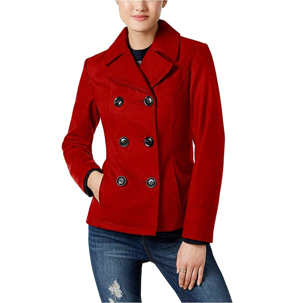 Celebrity Pink - Celebrity Pink Women's Double-Breasted Peacoat ...