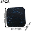 thumbnail image 3 of Vjnyvs Treadmill Mat 4 Pieces Exercise Equipment Mat For Floor Protection Rubber Treadmill Pads Noise Reduction Accessories for Home Gym, 3 of 7