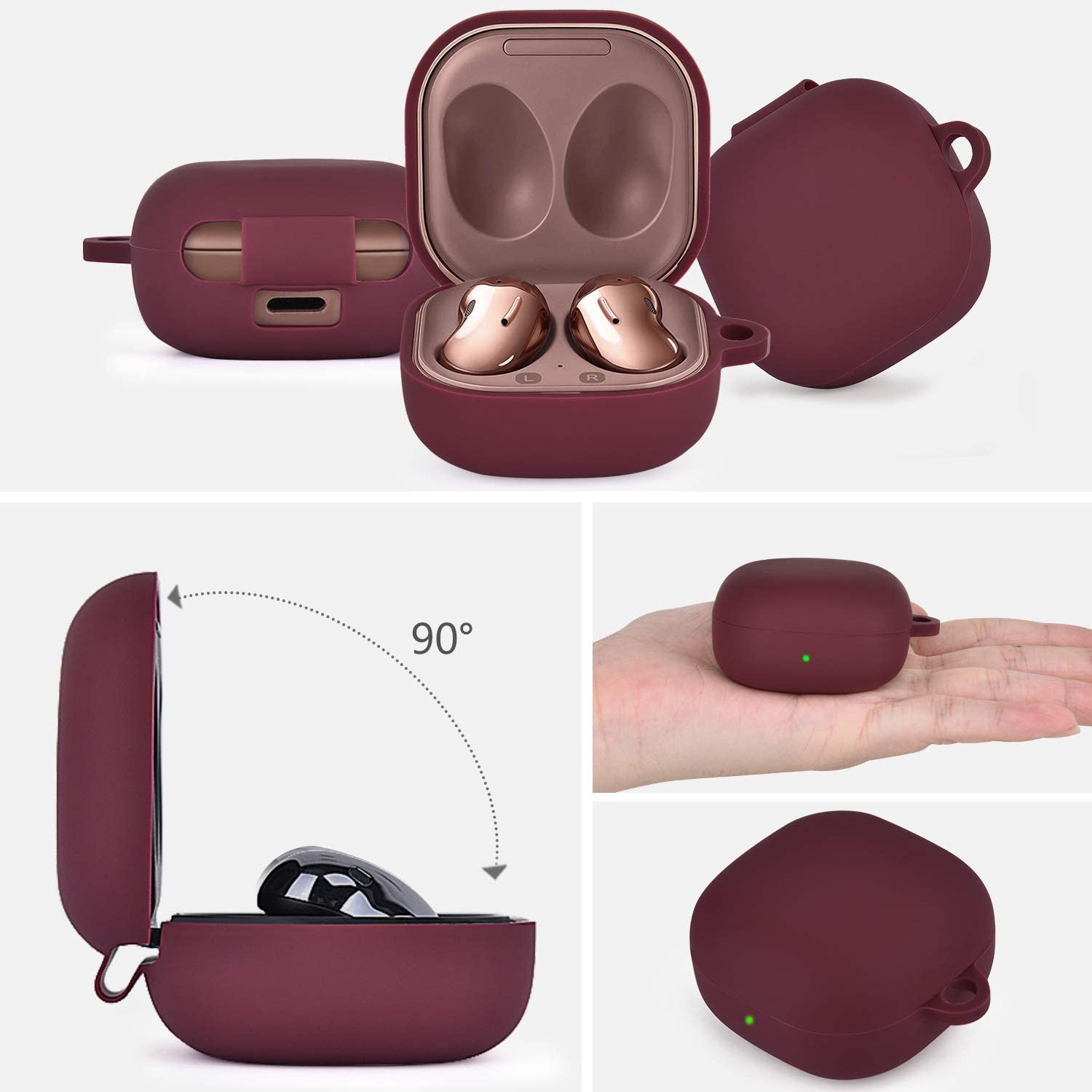 Cute Silicone Earbuds Protective Case 