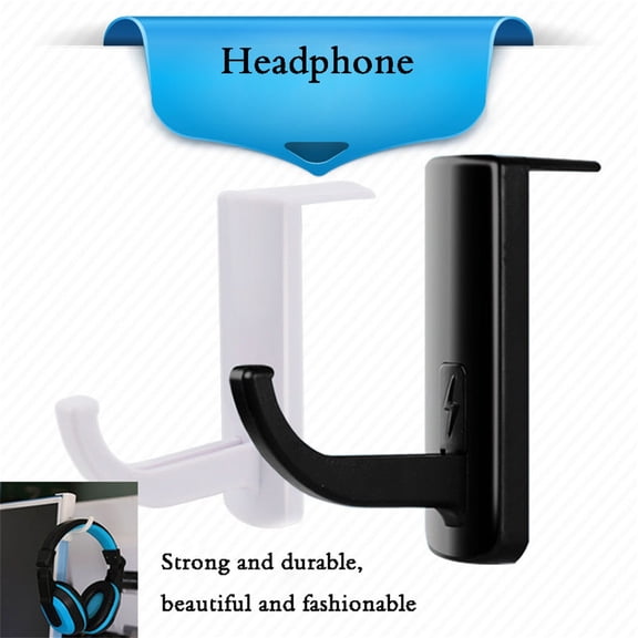 Viflosae Headphone Headset Hanger Wall hook PC Monitor Earphone Stand Rack Electronics Gadgets