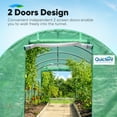 thumbnail image 2 of Quictent Upgraded 25' x 10' x 6.6' High Tunnel Greenhouse, 2 of 7